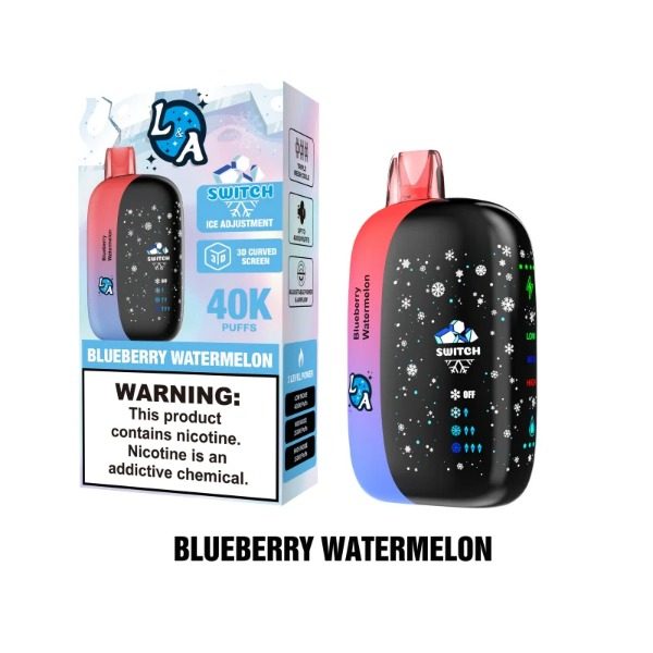 L&A Switch 40,000 Puffs Disposable - Blueberry Watermelon