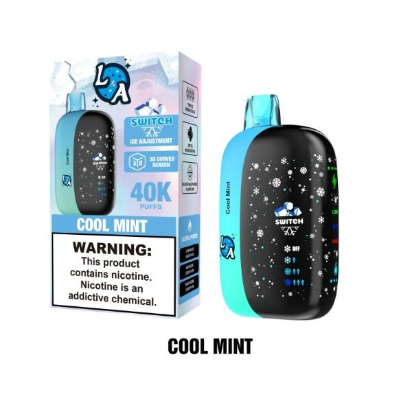 L&A Switch 40,000 Puffs Disposable - Cool Mint