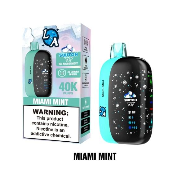 L&A Switch 40,000 Puffs Disposable - Miami Mint