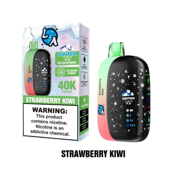 L&A Switch 40,000 Puffs Disposable - Strawberry Kiwi