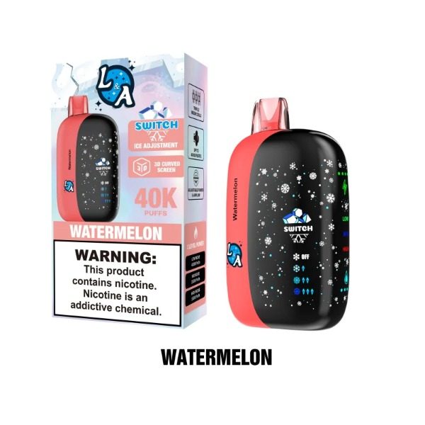 L&A Switch 40,000 Puffs Disposable - Watermelon