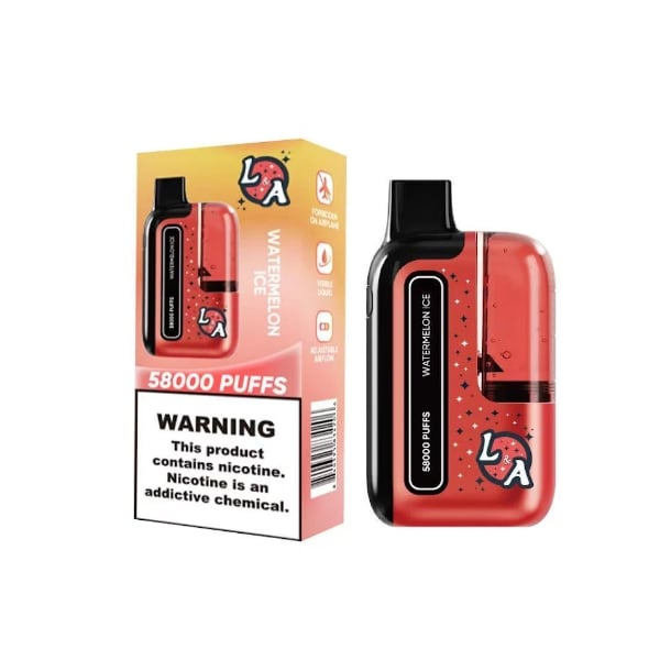 L&A Tank 58,000 Puff Disposable Watermelon Ice