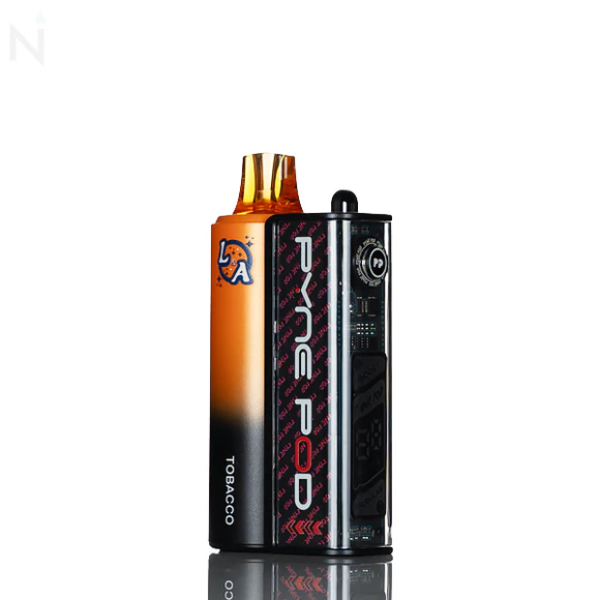 L&A X Pyne Pod Click 40K Disposable FULL KIT - 5% - Tobacco