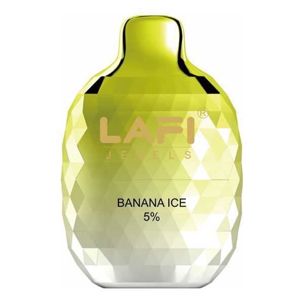 LAFI Jewels 6500 Puffs Rechargeable Vape Disposable 13mL 10 Pack Best Flavor Banana Ice