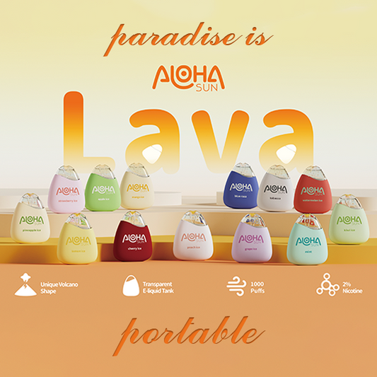 Aloha Sun Lava 1000 Puffs Disposable 2% 2mL
