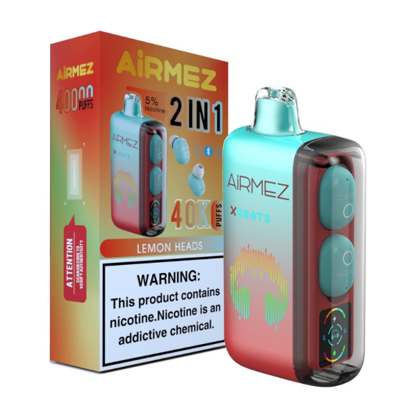 AirMez X-Beats 40,000 Puffs Disposable Vape 20mL 5 Pack