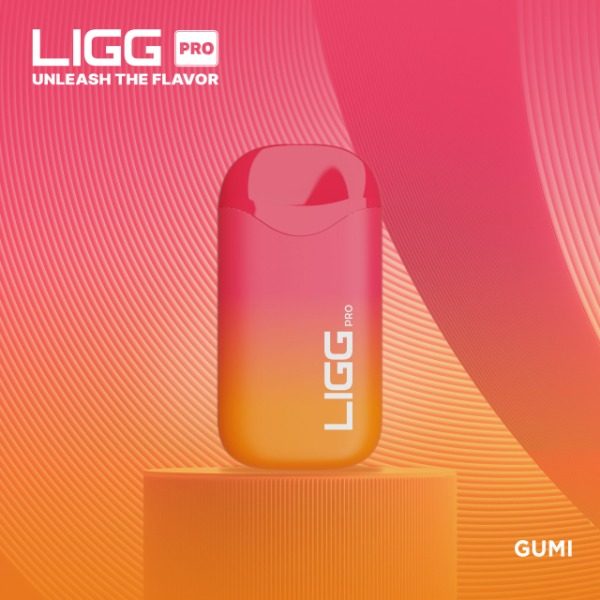 LIGG Pro 5500 Puffs Rechargeable Disposable - Gumi