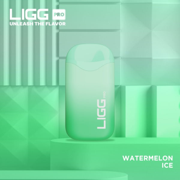 LIGG Pro 5500 Puff Rechargeable Disposable - Watermelon Ice
