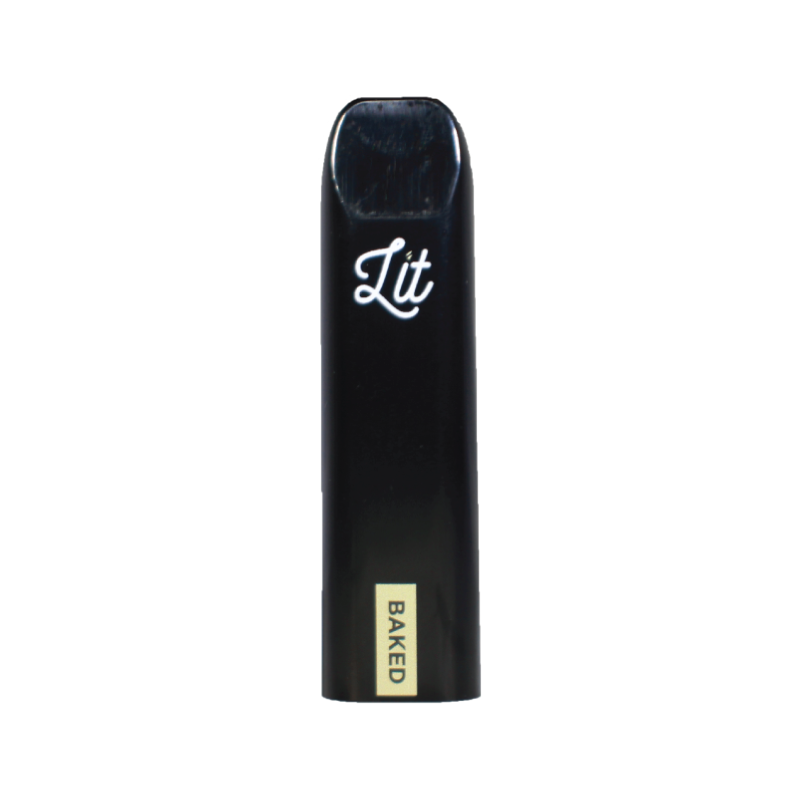 Lit disposable baked flavor