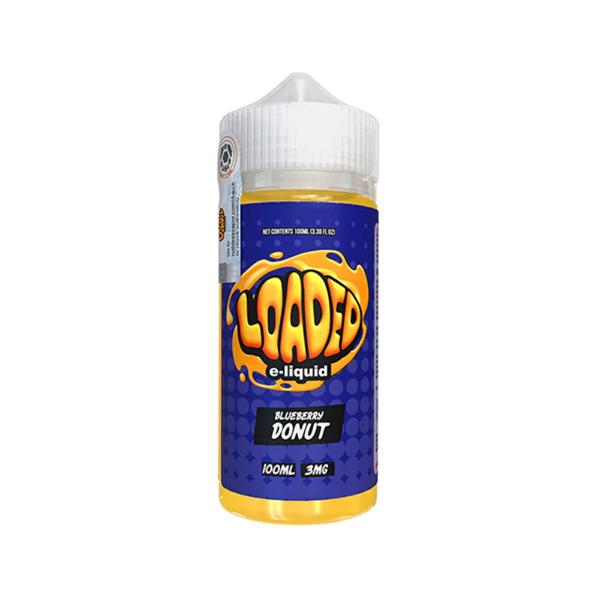 Loaded Series E-Liquid 100mL-Blueberry Crepe-3mg