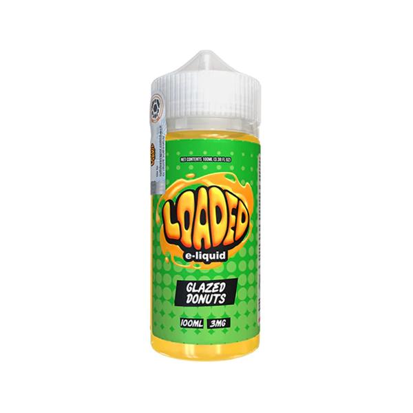 Loaded Series E-Liquid 100mL-Glazed Donut-0mg