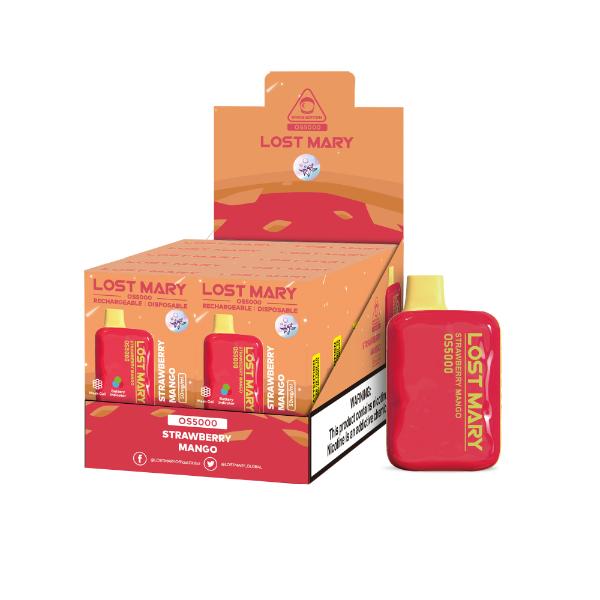 Lost Mary OS5000 4% Disposable Vape 10mL - $8.06 eJuices.co Lost Mary OS5000 4% Disposable Vape 10mL - $8.06 eJuices.co