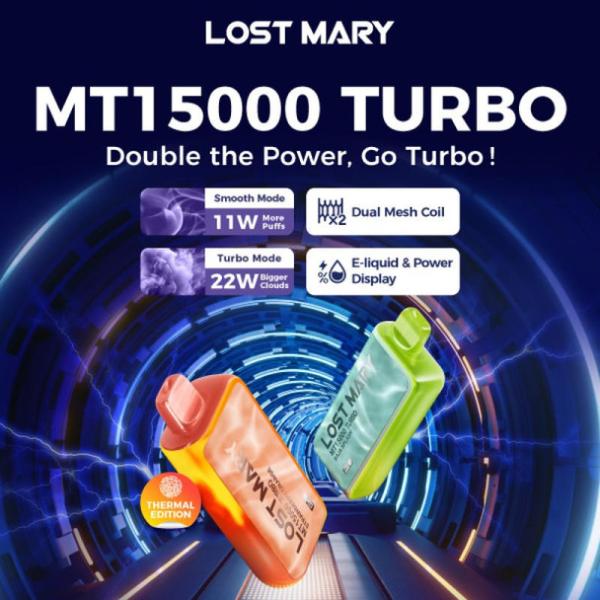 Lost Mary MT15000 Turbo Rechargeable Vape