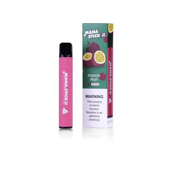 Best Deal Lost Vape Mana Stick R Disposable Vape 3mL 8 Pack - Passionfruit