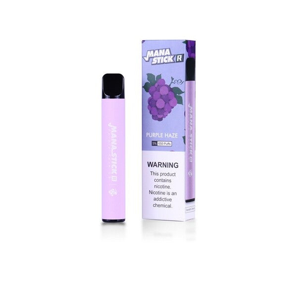 Best Deal Lost Vape Mana Stick R Disposable Vape 3mL 8 Pack - Purple Haze