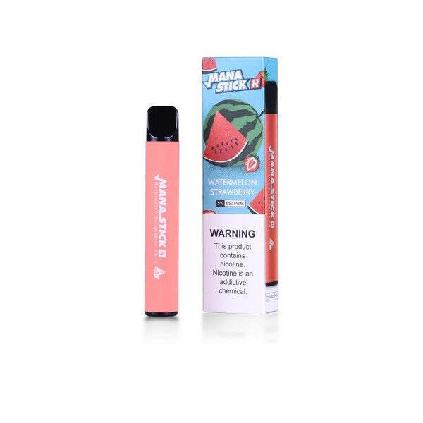 Best Deal Lost Vape Mana Stick R Disposable Vape 3mL 8 Pack - Watermelon Strawberry