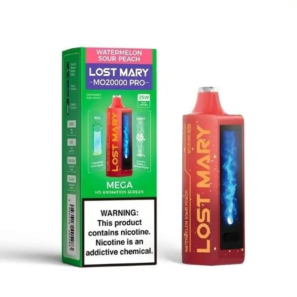 are foger vapes salt nic LOST MARY MO20000 PRO Vape: 20000 Puffs, HD Screen, Airflow Control main image 1