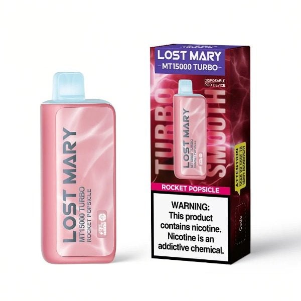 Lost Mary MT15000 Turbo Rechargeable Vape - Rocket Popsicle