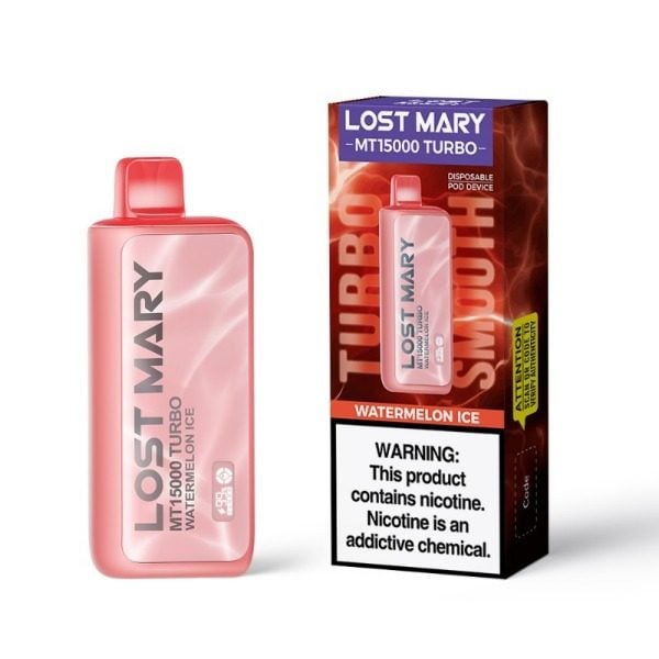 Lost Mary MT15000 Turbo Rechargeable Vape - Watermelon Ice