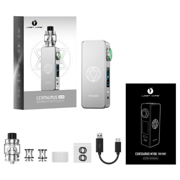 Lost Vape Centaurus M100 Box Mod Kit - Inside Box