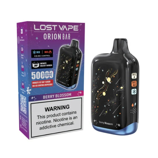 Best Deal Lost Vape Orion Bar 50,000 Puffs Disposable Berry Blossom