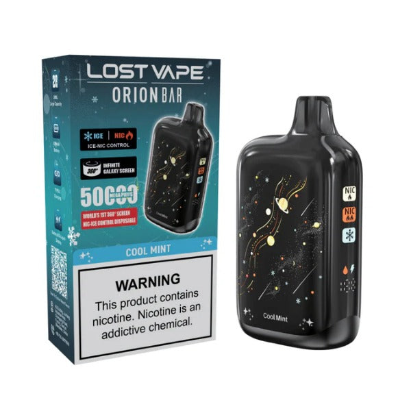 Best Deal Lost Vape Orion Bar 50,000 Puffs Disposable Cool Mint