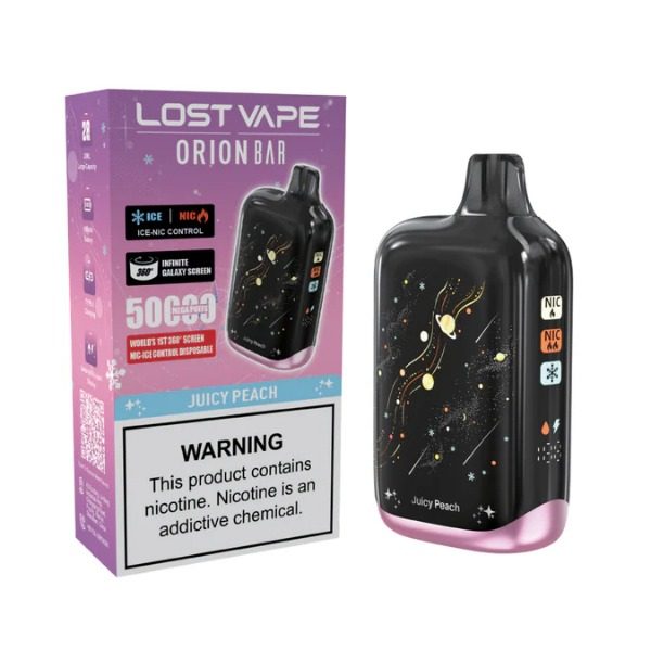 Lost Vape Orion Bar 50,000 Puffs Disposable - Juicy Peach