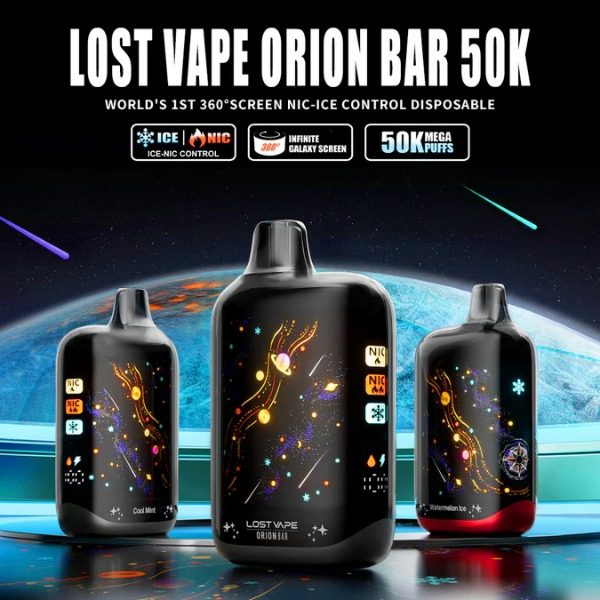 Lost Vape Orion Bar 50,000 Puffs Disposable - Blue Pina Kiwi