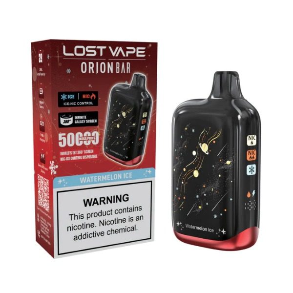 Lost Vape Orion Bar 50,000 Puffs Disposable - Watermelon Ice