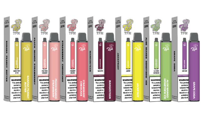 Lush 2500 Puffs TFN Disposable 10-Pack