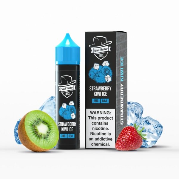 Mad Hatter Juice 60mL - Strawberry Kiwi Ice