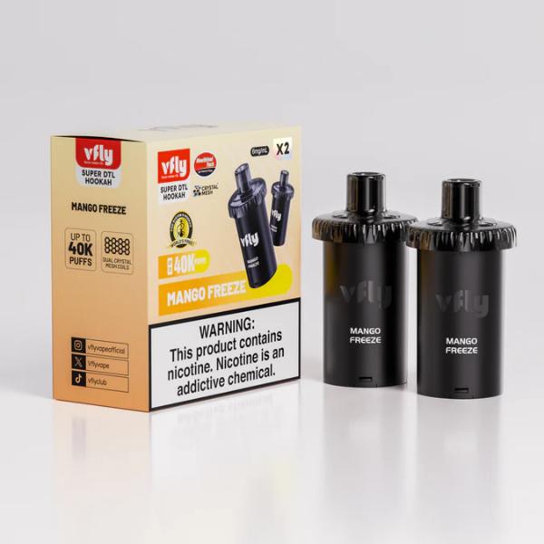 VFLY Super DTL Hookah 40K Disposable E-Hookah POD (2 Count)