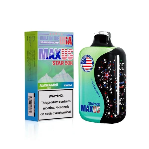 MAXUS Star 50,000 Puffs Disposable Alaska Mint