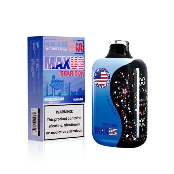 MAXUS Star 50,000 Puffs Disposable Blue Vegas