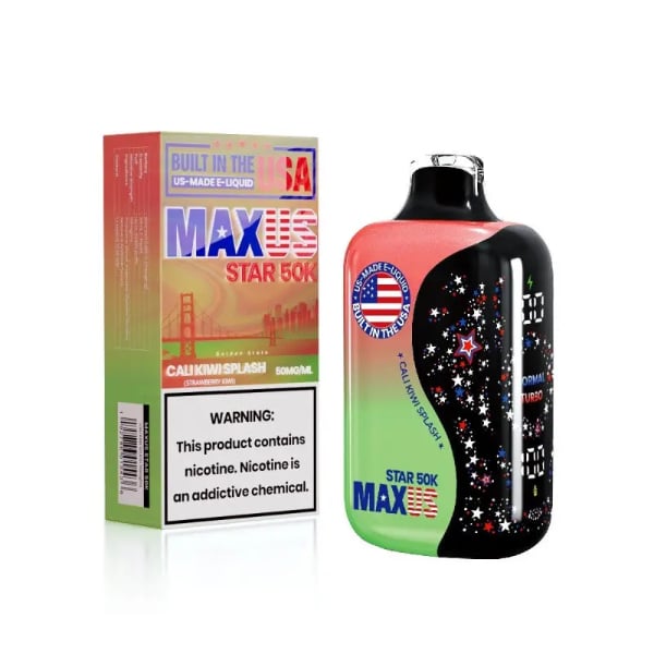 MAXUS Star 50,000 Puffs Disposable Cali Kiwi Splash