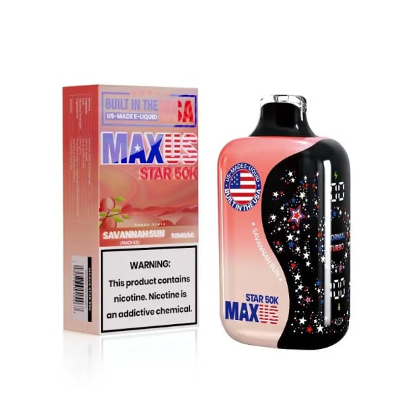 MAXUS Star 50,000 Puffs Disposable Savannah Sun