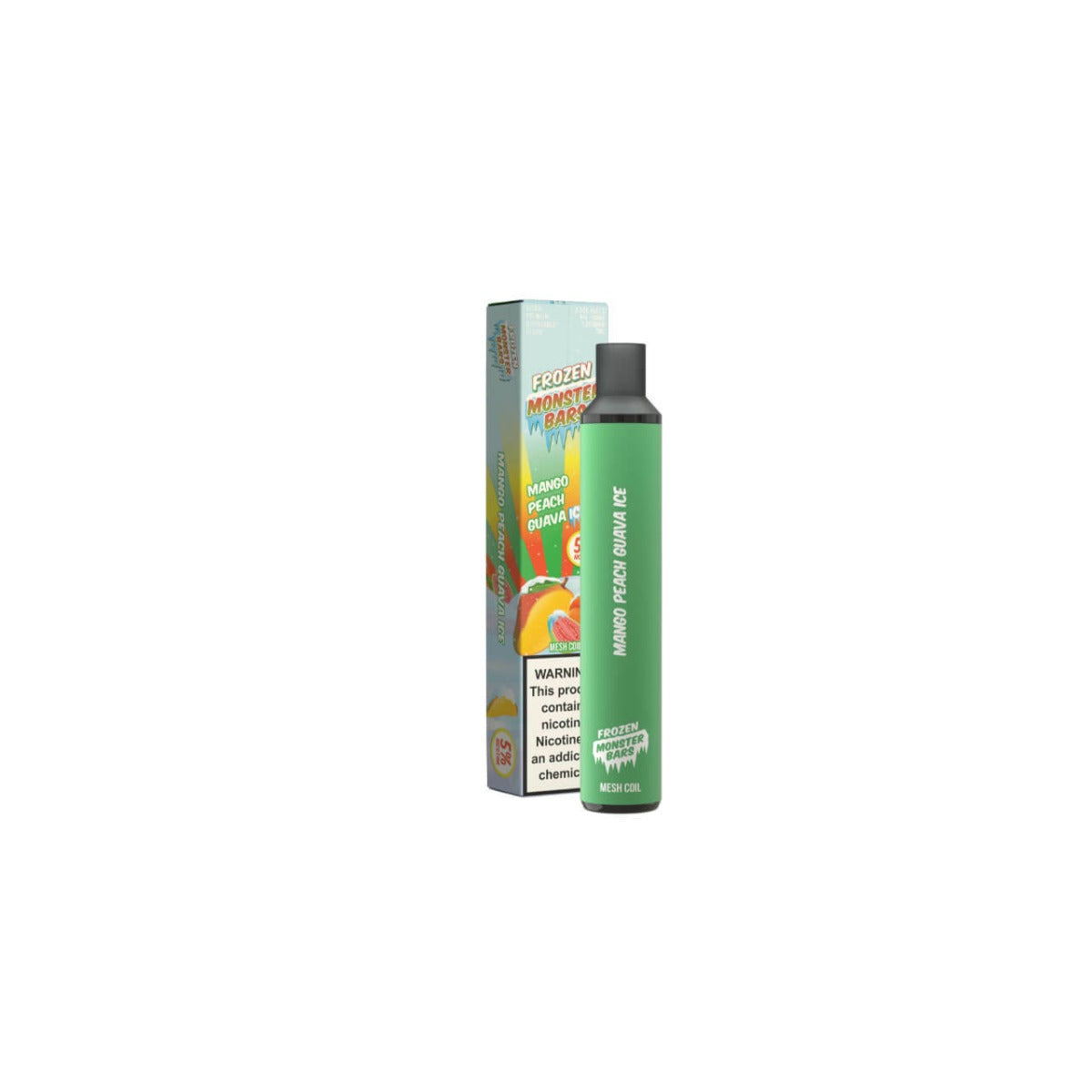 Monster Bar XL Disposable Vape 7mL Best Flavor Mango Peach Guava Ice