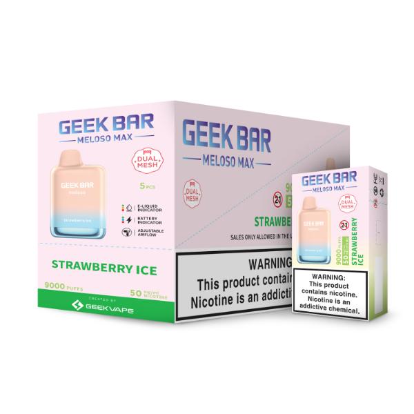 Geekvape Meloso Max 9000 Strawberry Ice