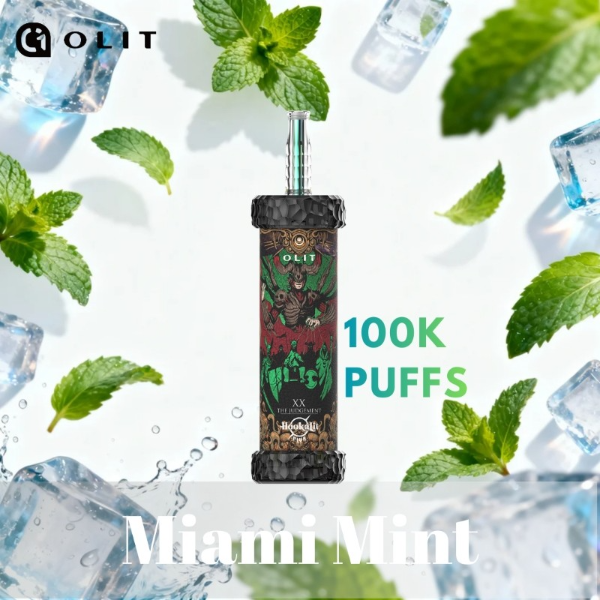 Olit Hookalit Plus 100K Puffs Disposable - Miami Mint