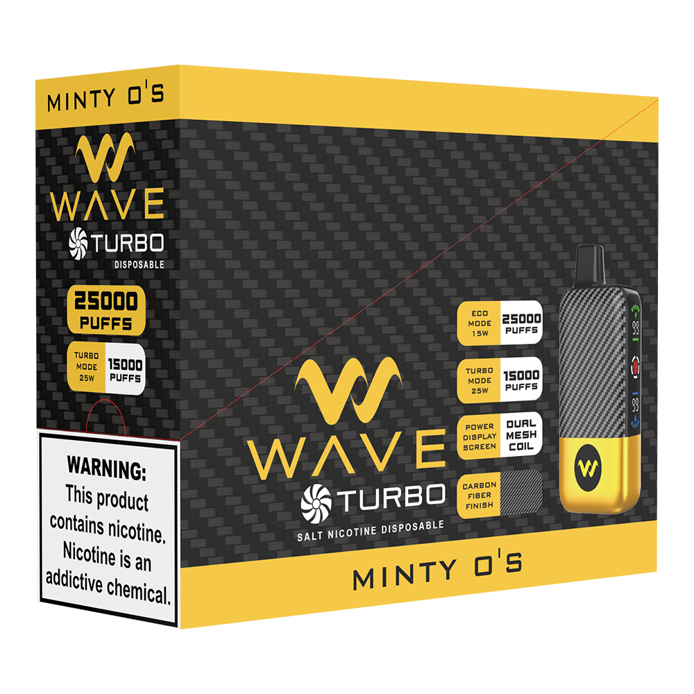 Wave Turbo 25000 Puffs Rechargeable Disposable