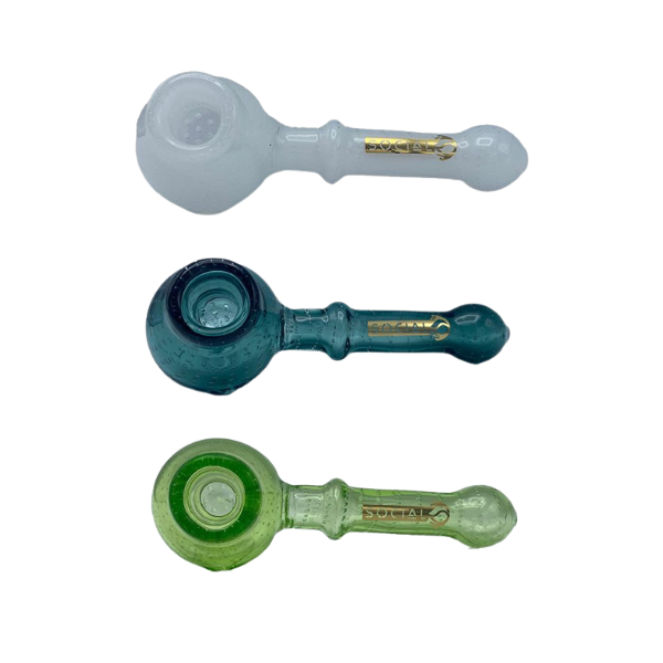 Best Deal Social Glass MOMUS Handpipe with Built-in Screen