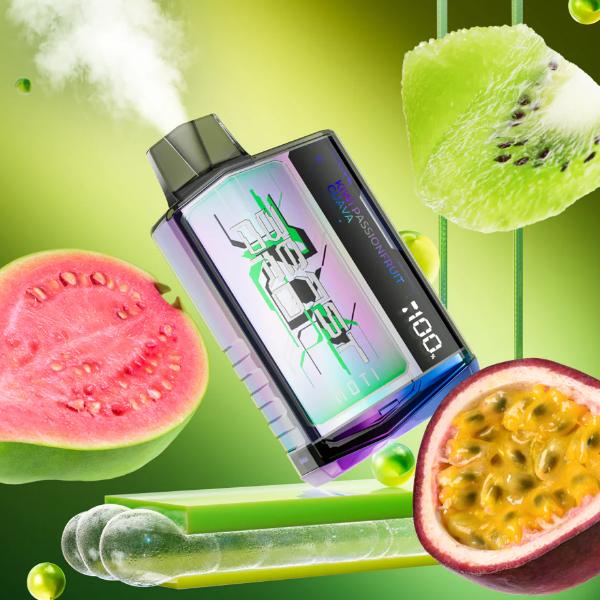 Moti Beast Pro 10000 Puffs Rechargeable Vape Disposable 18mL Best Flavor Kiwi Passionfruit Guava