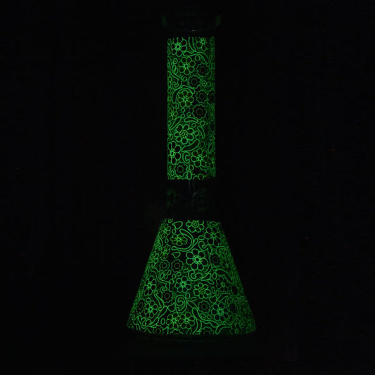 Moonflower Glow Bong dark