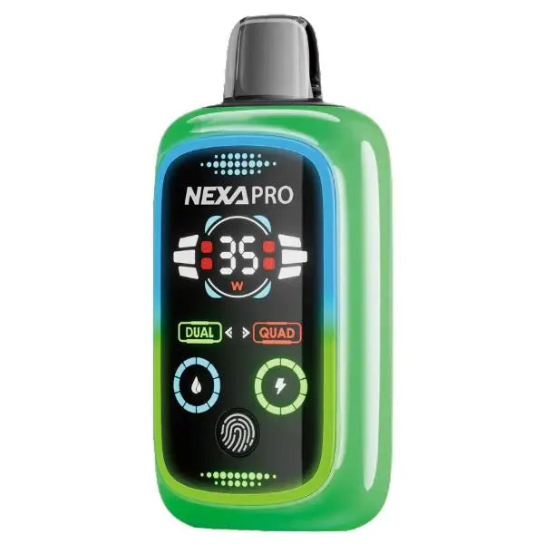Best Deal NEXA Pro 30000 Puffs Disposable Vape 19mL Sour Apple Icy