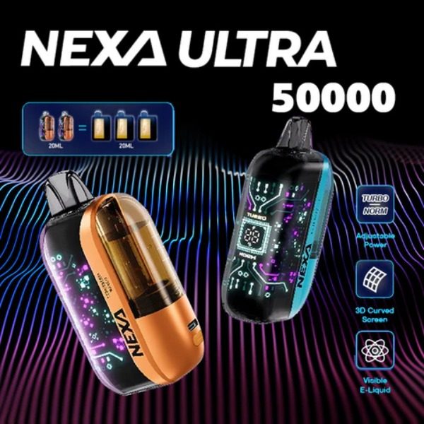 Nexa Ultra 50,000 Puffs Disposable - Strawberry Ice