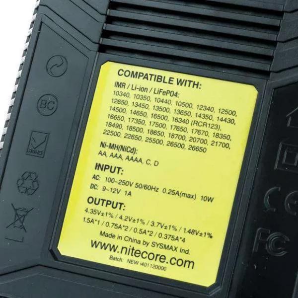 Nitecore New i4 Intellicharger Battery Charger - Four Bay - Default Title