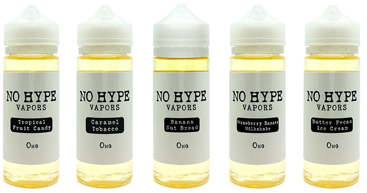 No Hype Vapors 120ML Wholesale