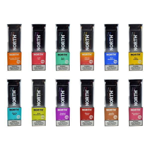 North 5000 Puffs 10mL Disposable Vape 10mL Best Flavors