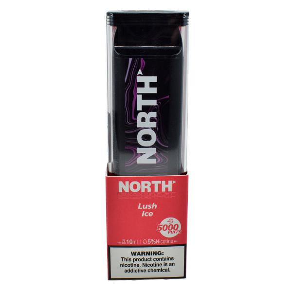 North 5000 Puffs 10mL Disposable Vape 10mL Best Flavor Lush Ice