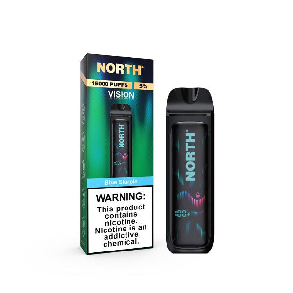 North Vision 15000 Puffs Rechargeable Disposable - Blue Slurpie